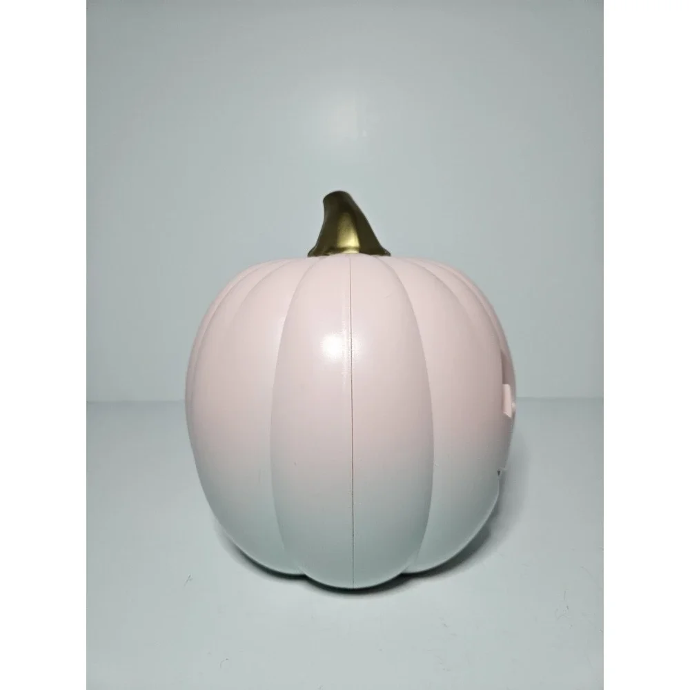 Target Bullseye Playground Pink Ombre Light Up Pumpkin Jack O Lantern Halloween